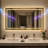 Led Bathroom Mirror With Lights, Wall-mounted With Bluetooth Speaker, Time & Date Display Anti-fog, 3 Color Temperature, Dimmable Brightness, Ip65 Waterproof, Tempered Glass, Frontlit & Backlit-1510807909