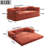 Boneless Sleeper Sofa Bed Convertible Compression Couch Bed Corduroy Floor Couch With 2 Pillows-121416303-129588363