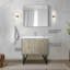 Meuble-lavabo de salle de bain 36 po X P 20 po P, comptoir en marbre de culture, ensemble de robinet et robinet de 28 po Miroir