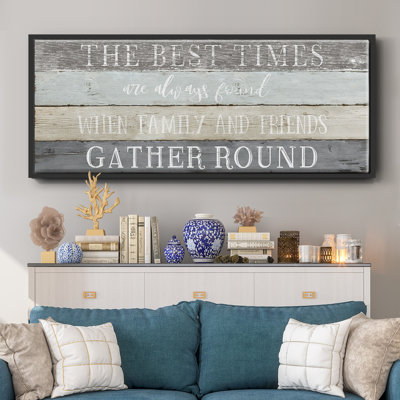Best Times- Framed Canvas