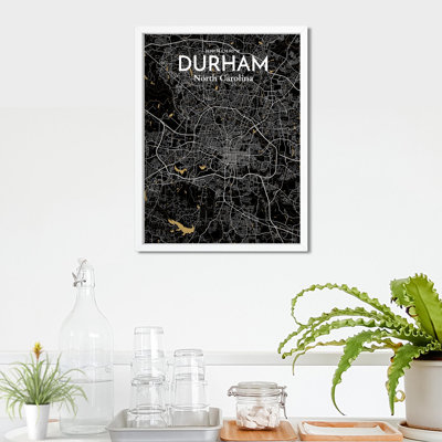 " Durham United States Of America City Map "