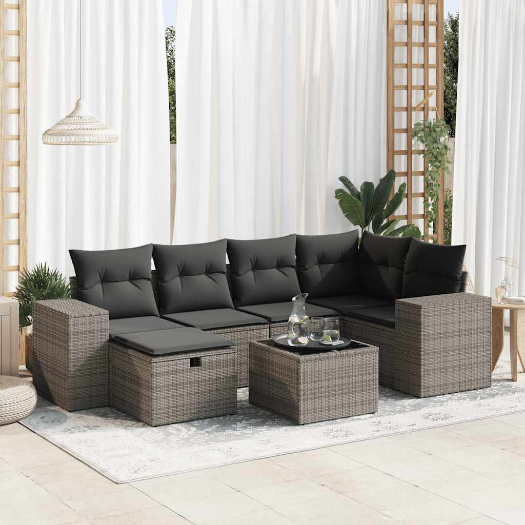 Gartensofa Arnae mit Kissen