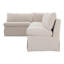 Fable Slipcover Dining Banquette U-Shape Beige 121In-32950351-32950339