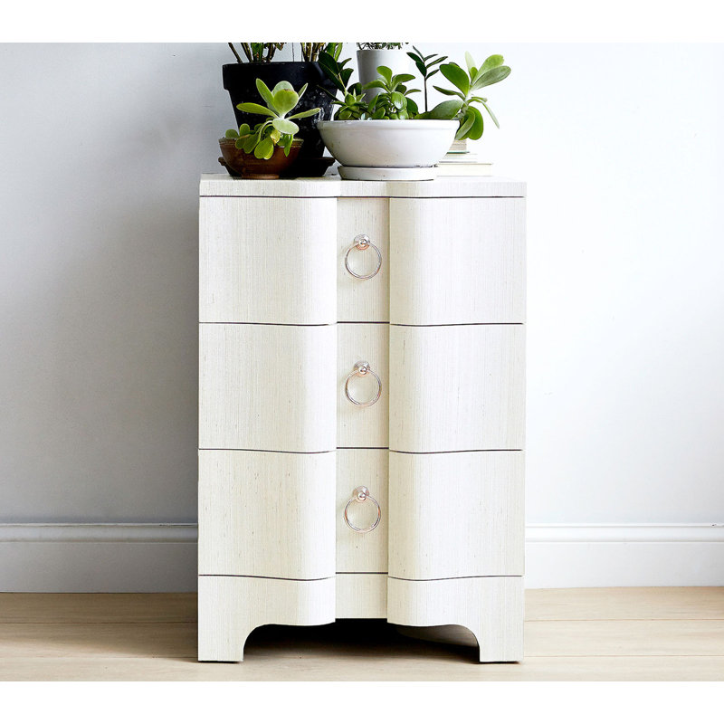 Bardot End Table, White