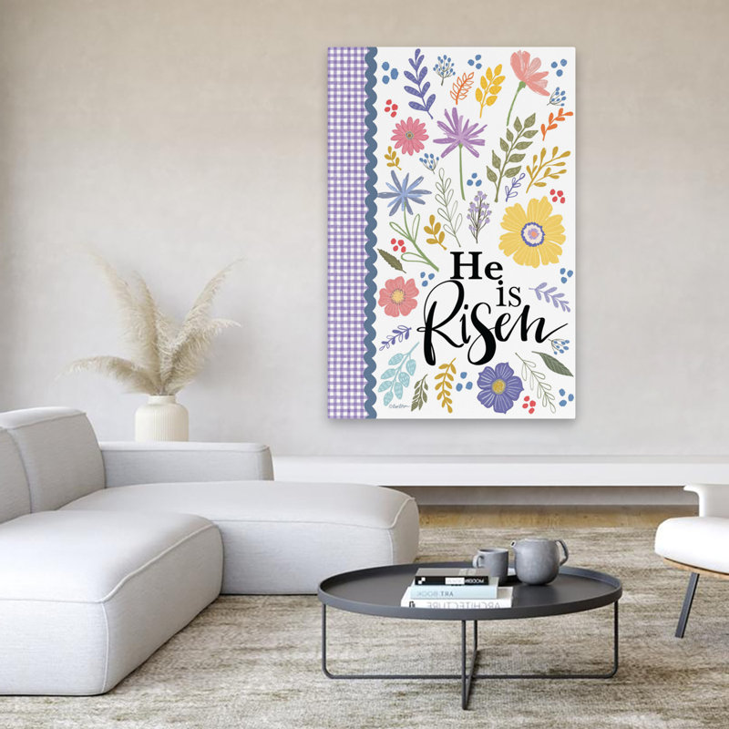 He Is Risen - Contemporary He Is Risen, H 60 po x l 40 po
