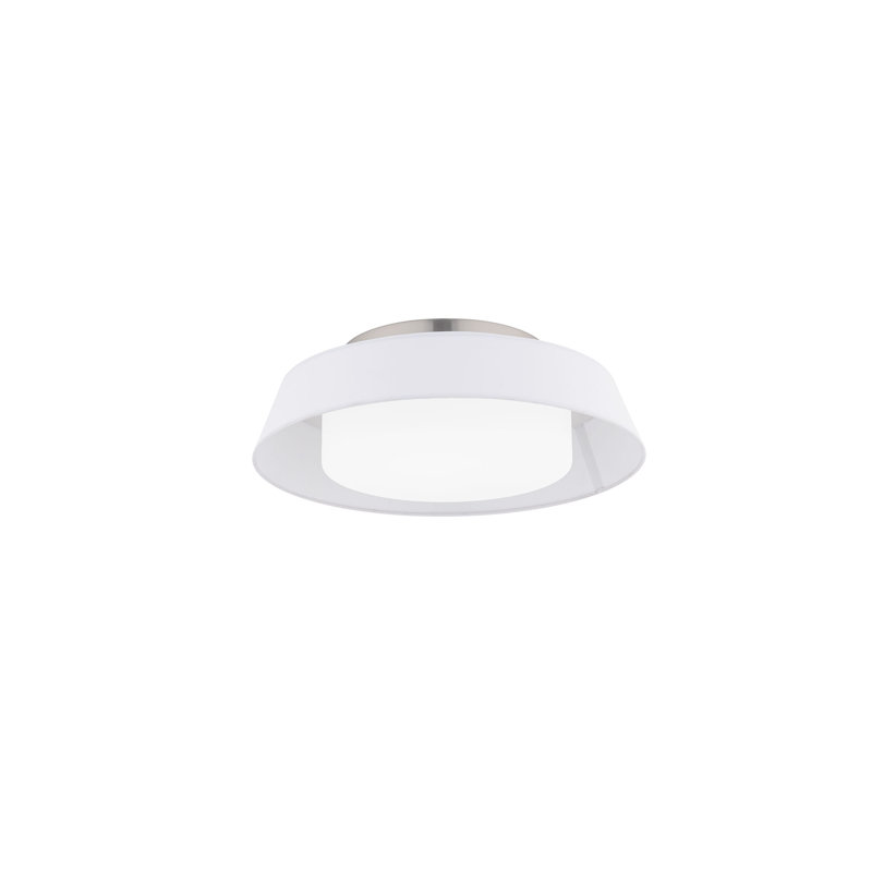 Plafonnier encastré à DEL Chapeau, Blanc, 3500 K