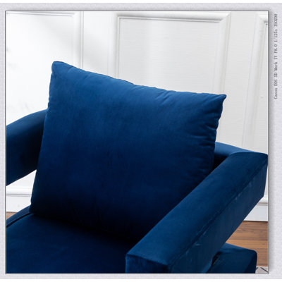 Fauteuil d'appoint rembourré Lenola