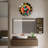 Robot Wall Clock Art - 24‘’ Modern Glass Wall Clock