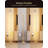 57.5" LED Corner Floor Lamp With Remote - Dimmable, Adjustable Color Temperature 2700K-6000K For Living Room, Bedroom, Office