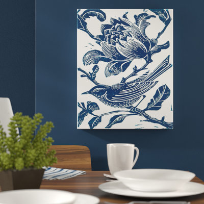 Blue Bird 1 Piece Wall Art