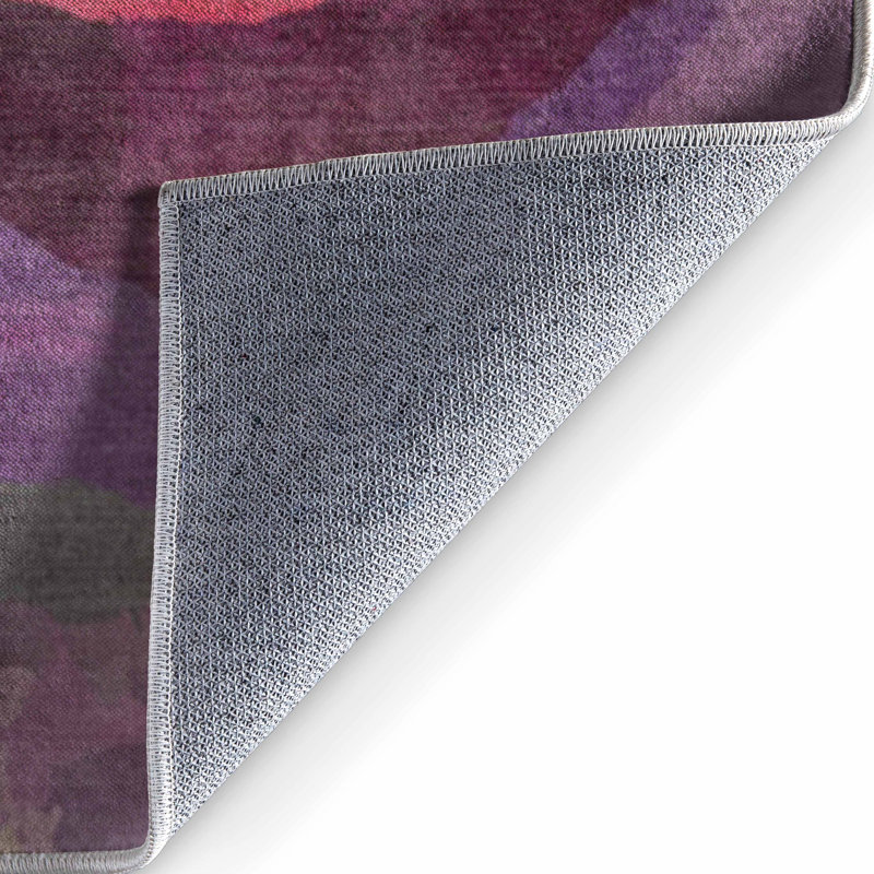 Abstract Libre Multi Waves Stripes Area Rug, Rectangle 7'7" x 9'10" 