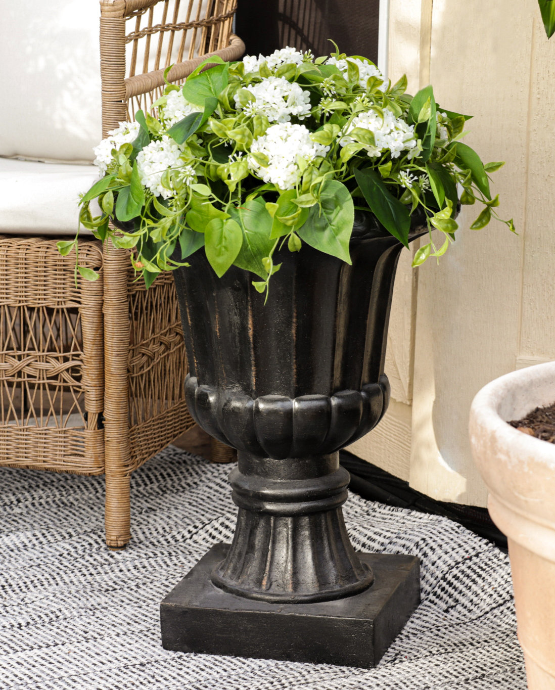 Fall Front Porch Planter Fall Urn Filler for Outdoors Fall Floral