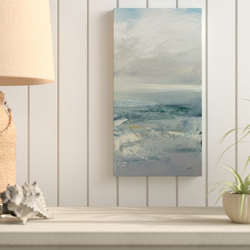 « ondulations iii mute », reproduction de peinture à l’acrylique sur toile tendue, H 24 po x l 12 po x P 2 po