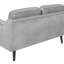 Forsyth Velvet Loveseat-35580468