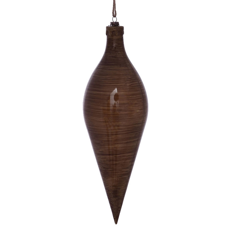Ornement en bois, Brun