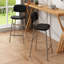 Chaise d'appoint noire (dossier de 6)-133437210-133437211