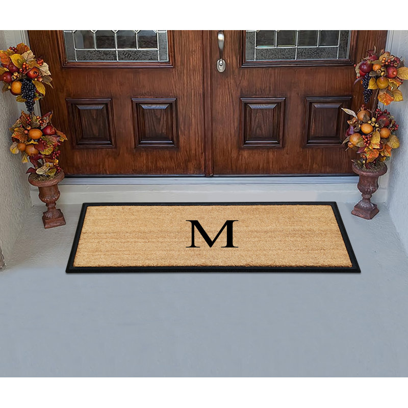 Tapis de porte double antidérapant Albertina, M