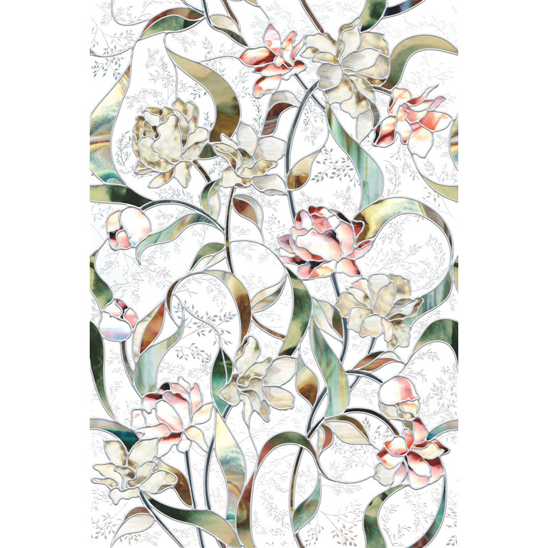 Begonia Window Film 24" x 36"
