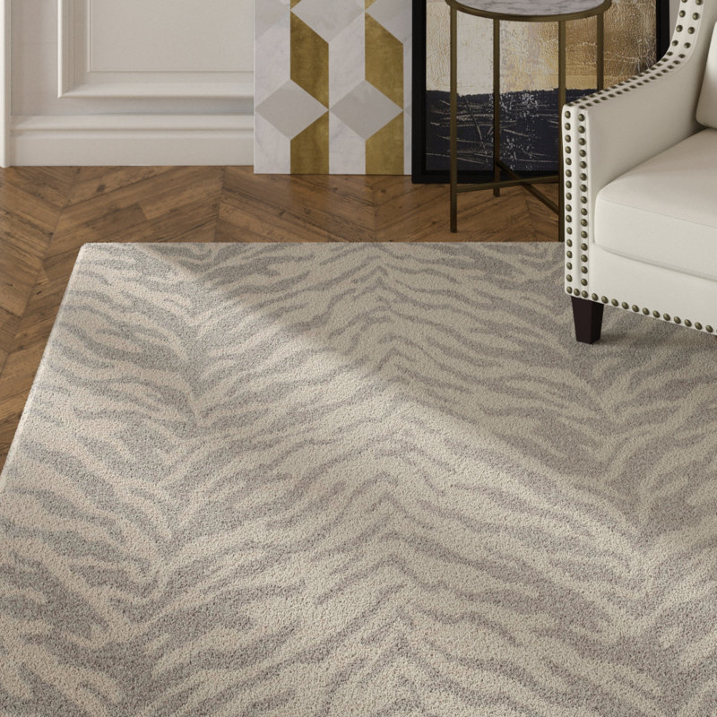 Cabildo Hand Loomed Performance Animal Print Rug, Rectangle 2'3" x 4'
