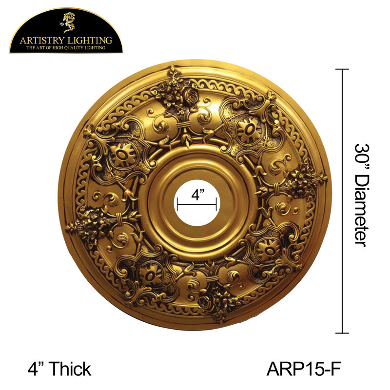Regular Ceiling Medallion, Antique