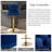 Kalinka 360° Swivel Adjustable Velvet Barstools Comfortable Tufted-12730414-12730400-50237923