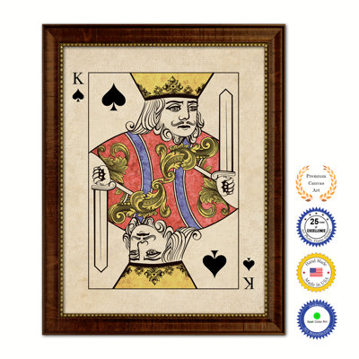 Jeu de cartes de poker King Spades