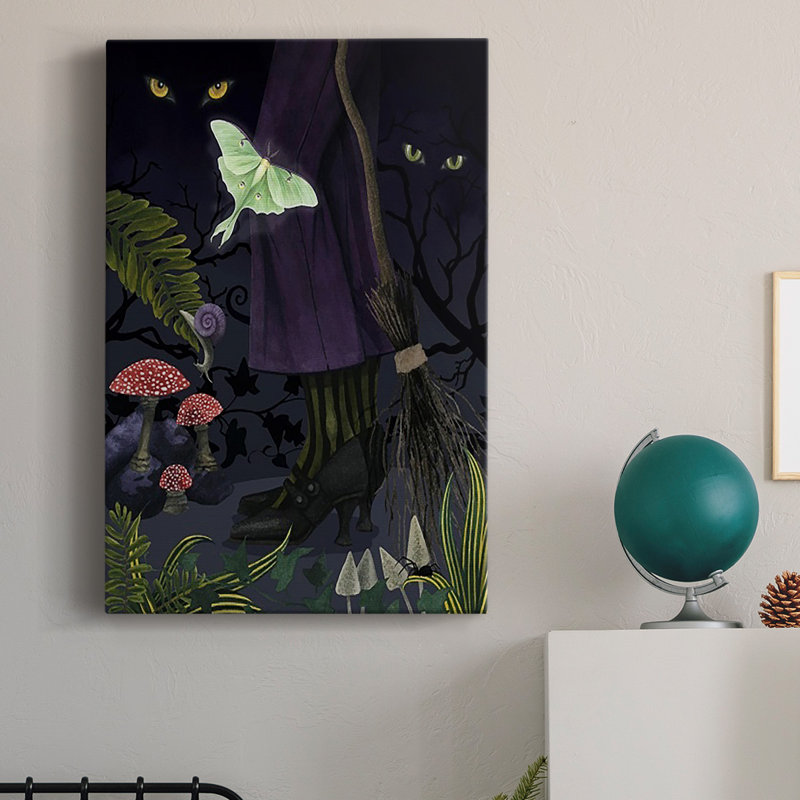 " Hallowed Forest II ", 36" H x 24" W x 1" D