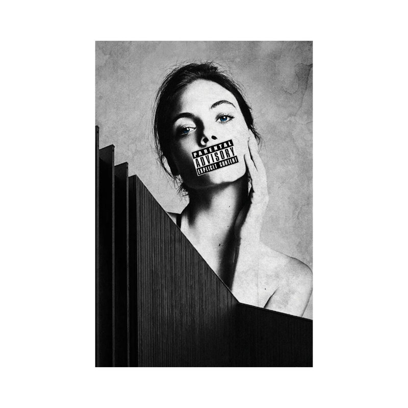 M P A 1 Piece Wrapped Canvas Wall Art, 30.48 cm H x 45.72 cm W