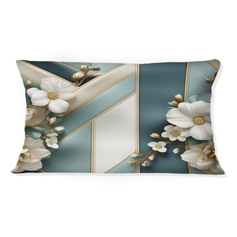Floral Throw Pillow