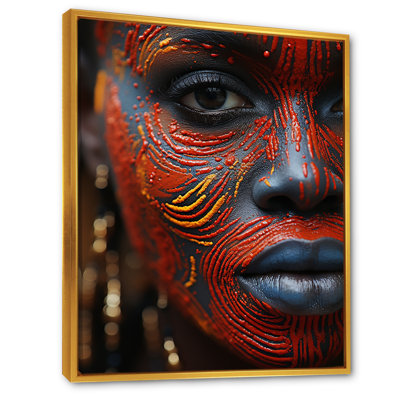 «African Masai Woman», impression sur toile