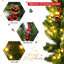 Guirlande de Noël artificielle 9 pi avec 100 lumières chaudes