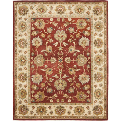 Bergama Hand Tufted Wool Oriental Rug