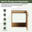Meuble-lavabo simple 18,5 po avec plateau en résine-339942044