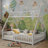 Low Floor House Bed with Light-118020015-118020016