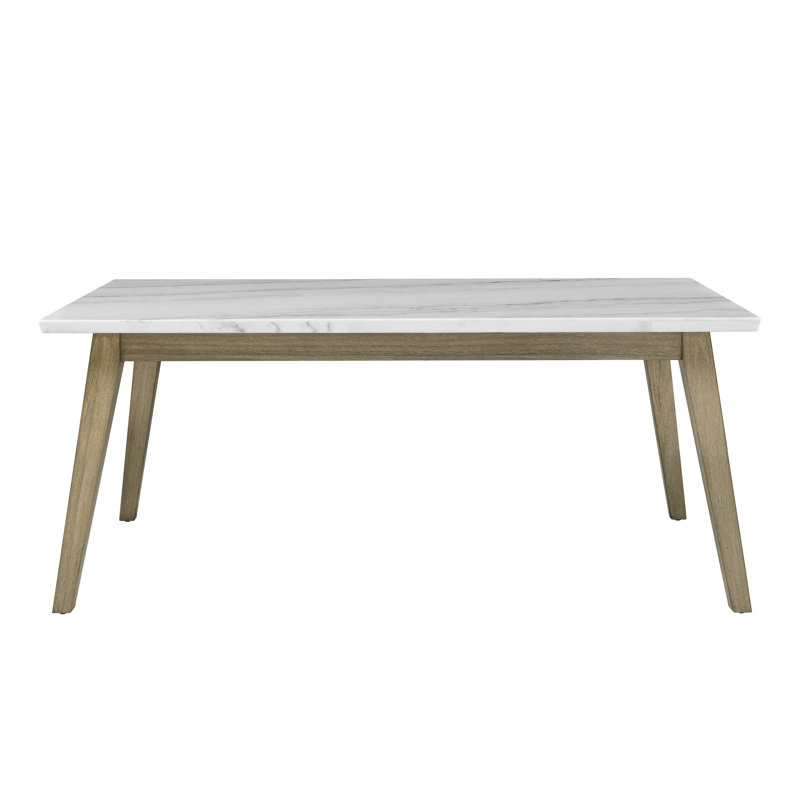 Table de salle à manger Lucia, Brun