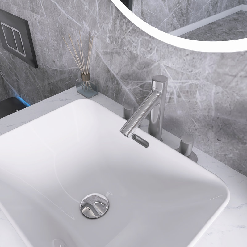 Meuble-lavabo autoportant de 30 po avec comptoir en céramique, Aquamarine