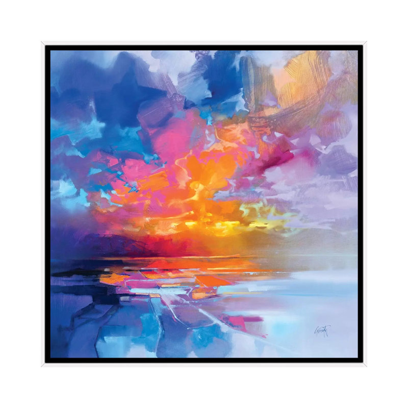 «Skye Sunset Fragments» par Scott Naismith - reproduction d'art, Aucun mat, H 26 po x l 26 po x P 1,5 po