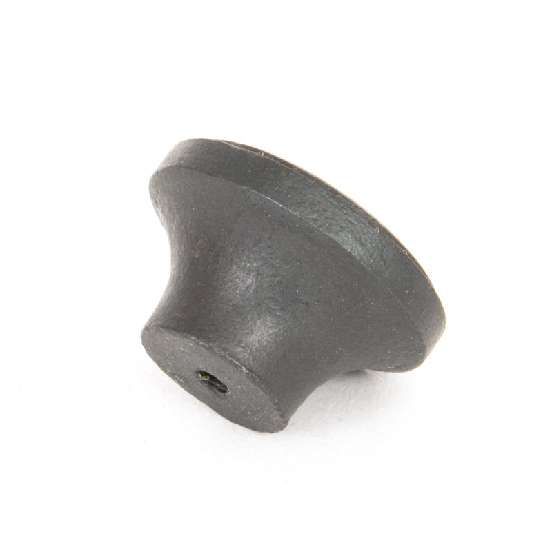 Ribbed 32mm Diameter Mushroom Knob, Beeswax