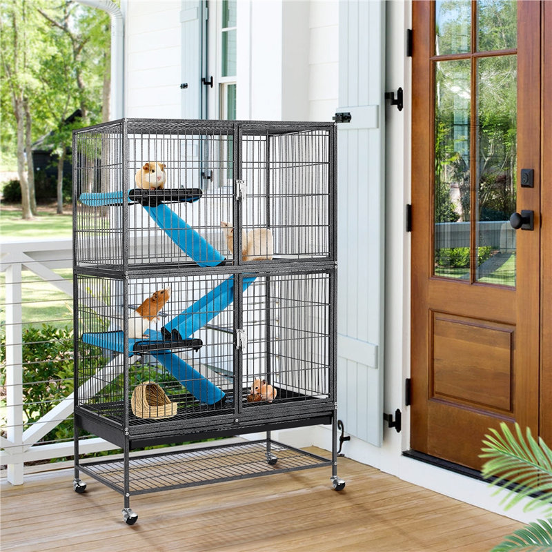 Small Animal Cage, Black