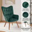 Hollowayville Velvet Armchair