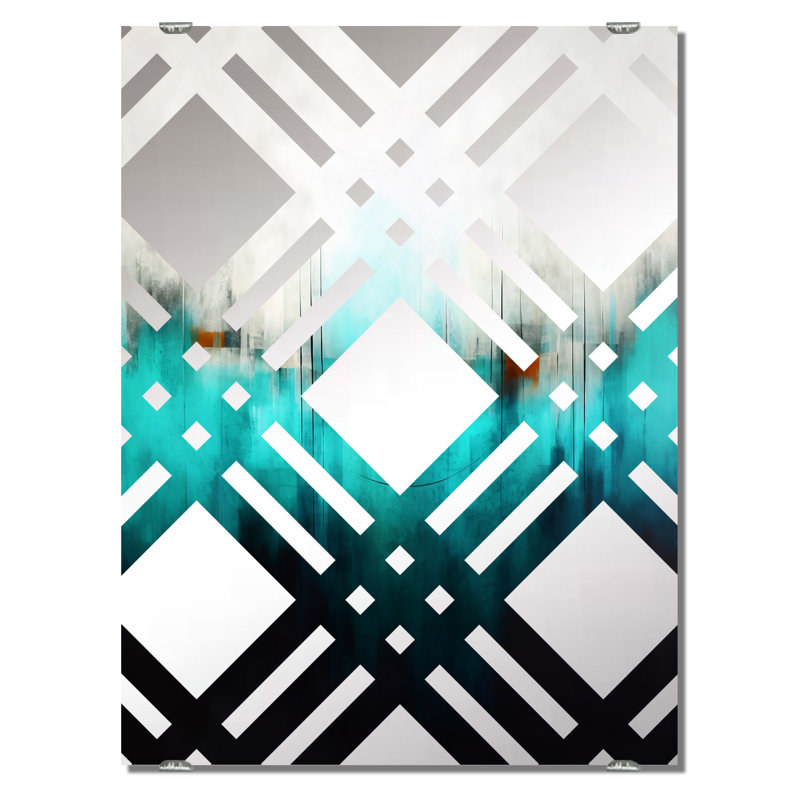 Dali - Autre miroir mural abstrait, 32 po x 24 po