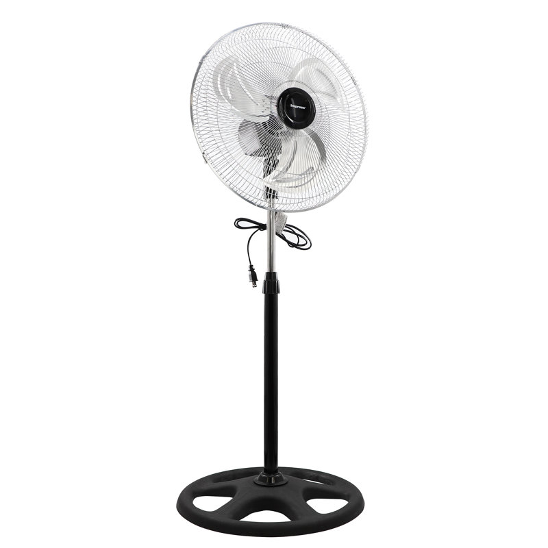 Ventilateur industriel 18 "2-en-1 18 pouces Chrome