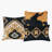 Geometric Embroidered Print 6-Piece Comforter Set – Textured Patterned Bedding With Decor Pillows-122097006