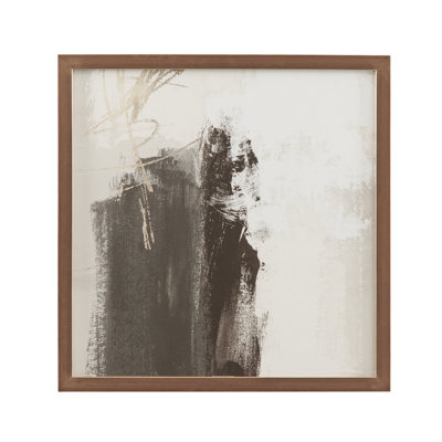 «Neutral Contrast Brush», reproduction encadrée