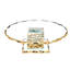 Harper Gold Raw Edge Cake Stand-799070665