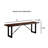 1Pc Industrial Two Tone Design Bench