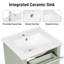 Petite armoire de salle de bain moderne 20 po Freestanting-1231009668