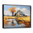 Black Floater Framed