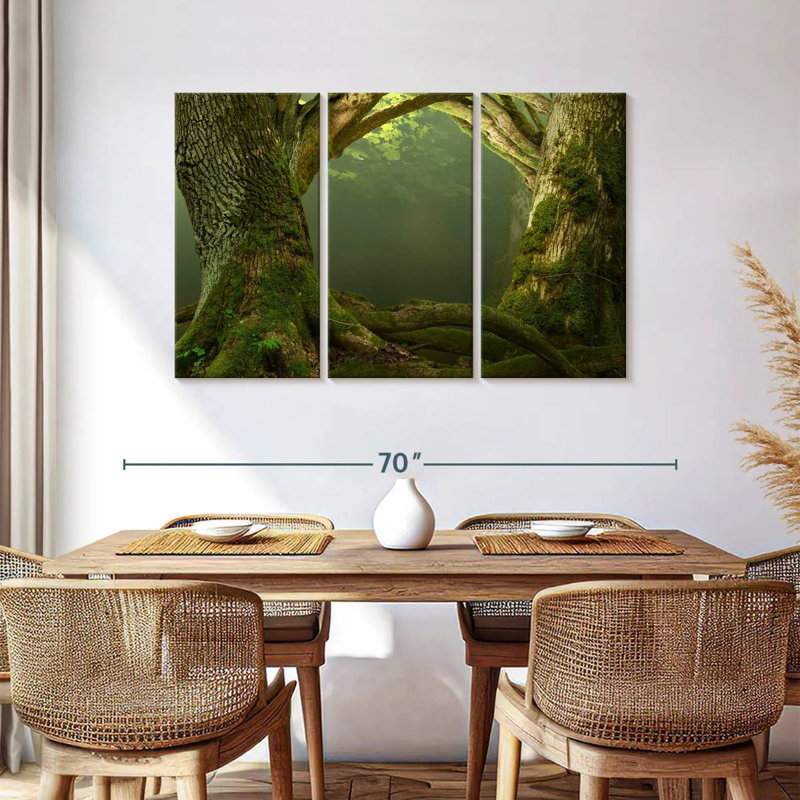 Harnek Mossy Trees, 36" H x 57" W