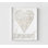 «Love Never Fails With Heart» par Cindy Jacobs, 1 Corinthiens 13: 4-8, reproduction d'affiche, verset biblique encadré, premier cadeau d'anniversaire